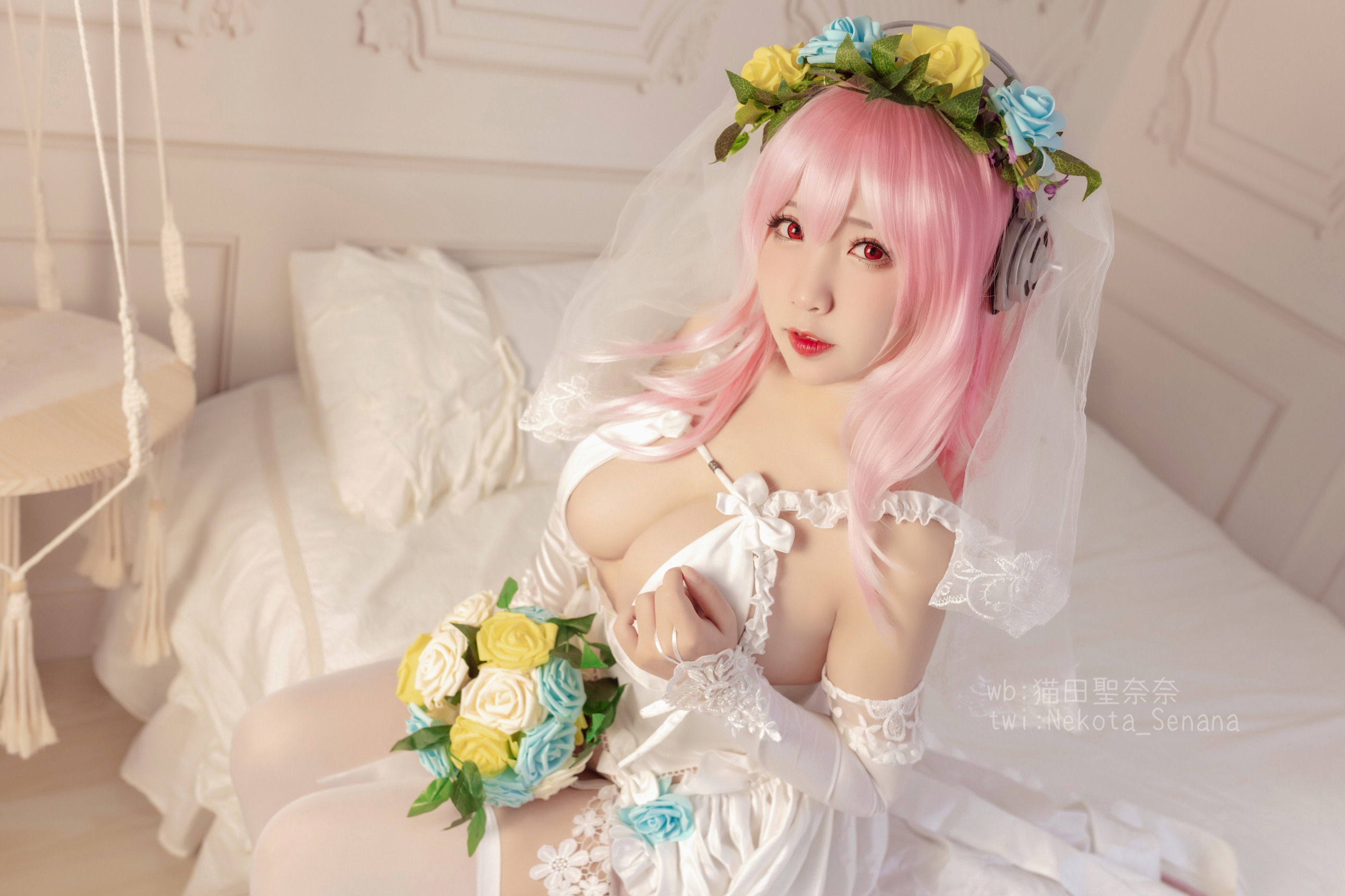 图片[1]-猫田圣奈奈 – NO.003 索尼子十周年花嫁 [35P]-XikXak